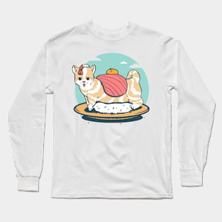 Sushi Cat Long Sleeve T-Shirt